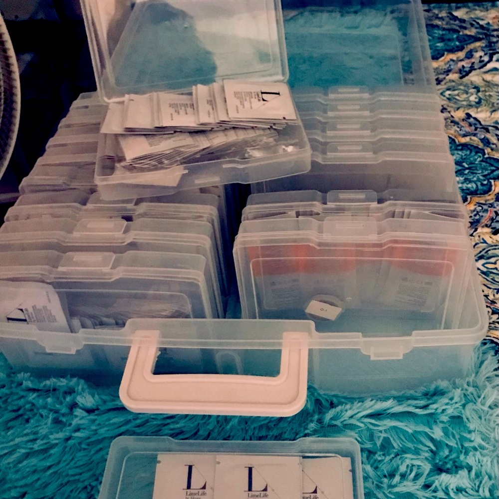 LimeLife Samples/Holder….Lowered to $70, shopping is $23.